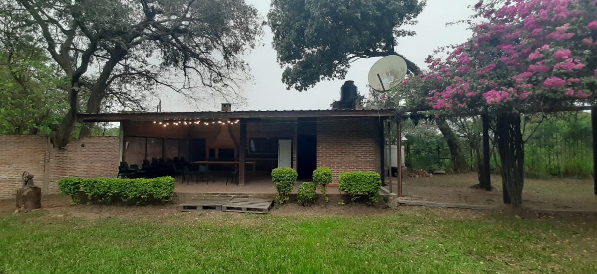 casa con gran terreno