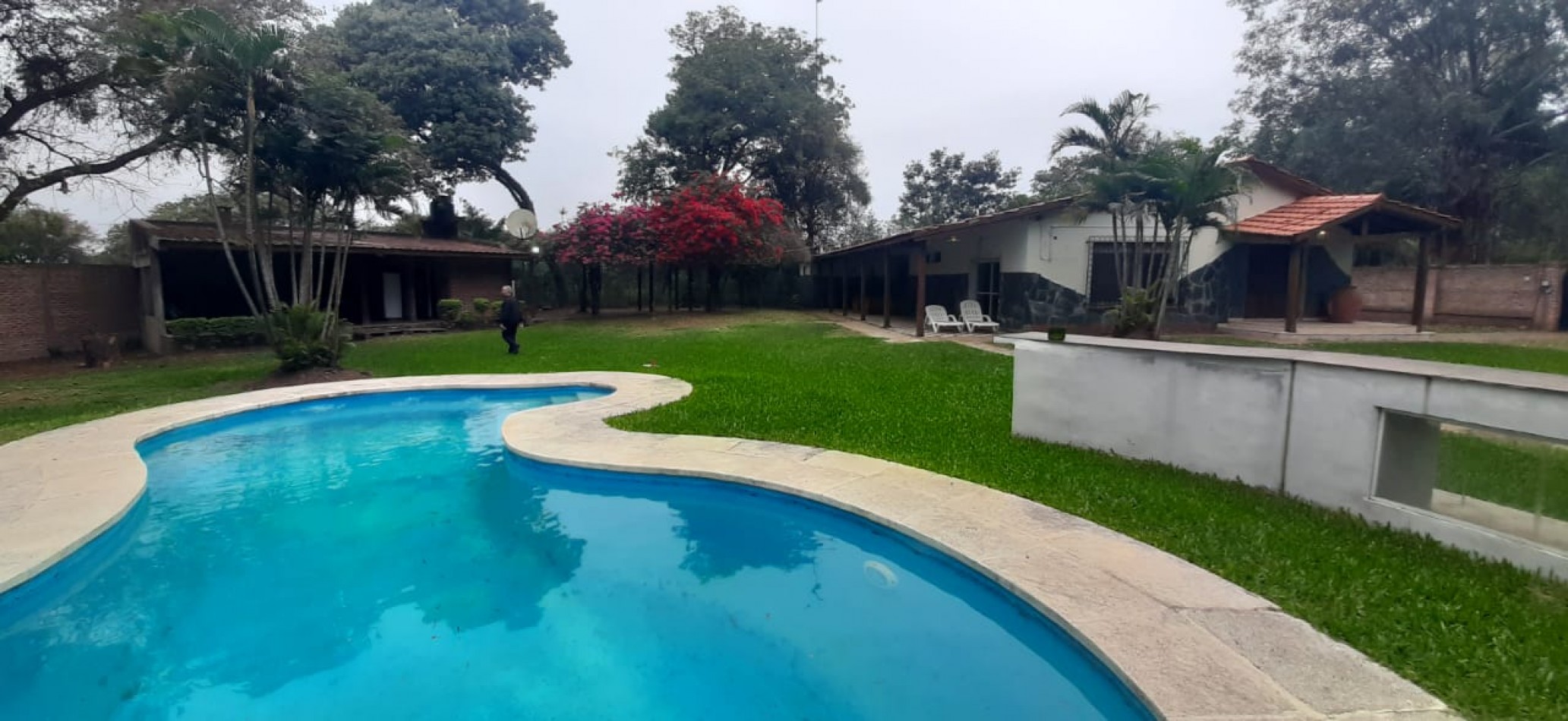 casa con gran terreno